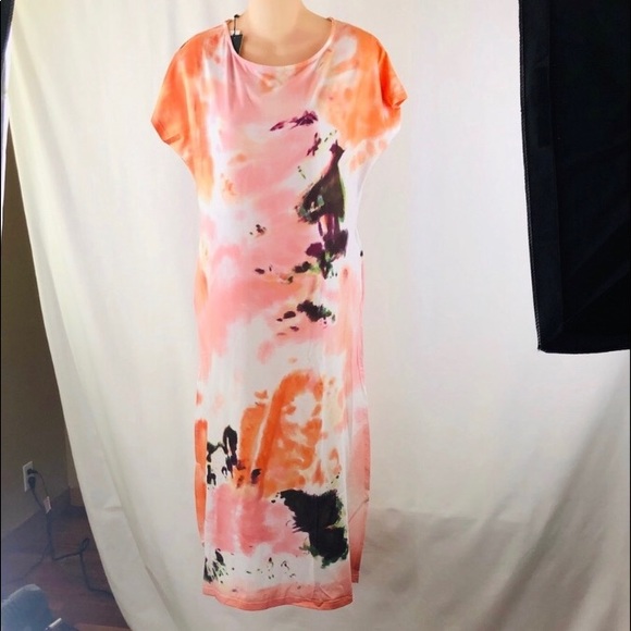 ❤️Zan style Fabulous tie die long dress - Picture 1 of 6